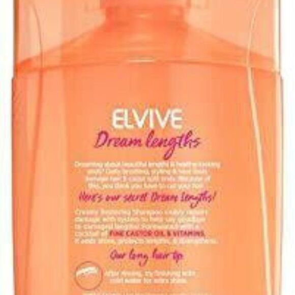 L'OREAL ELVIVE Dream Lengths Restoring Super Detangler Shampoo and Conditioner - Picture 3 of 5